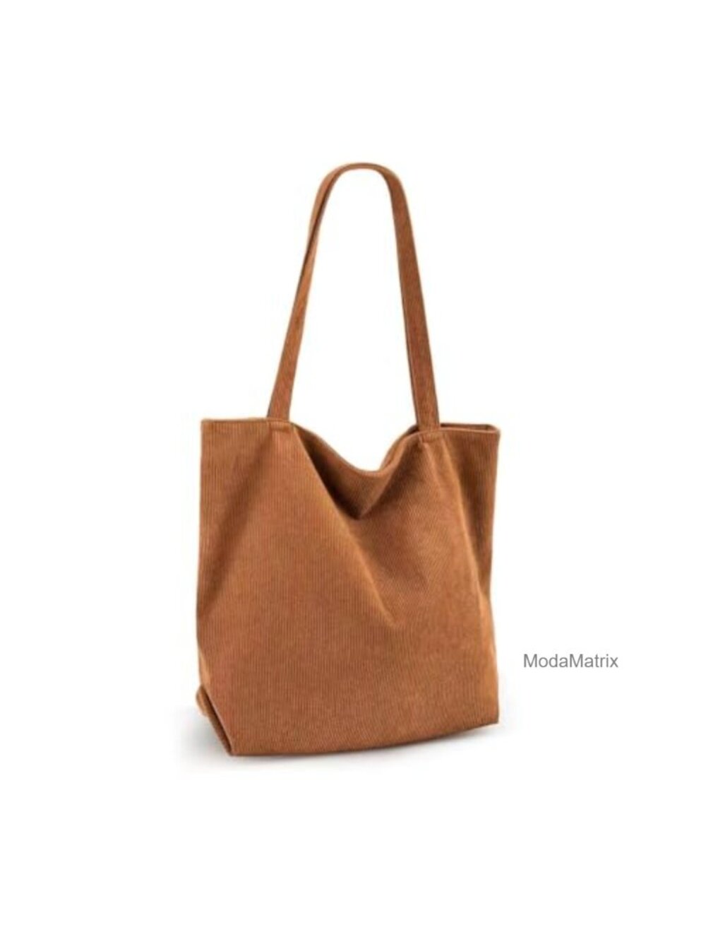 Corduroy Tote Bag Large Capacity Hobo Shoulder Handbag